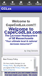 Mobile Screenshot of capecodlax.com